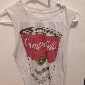 Sleeveless Campbell’s Soup Tee